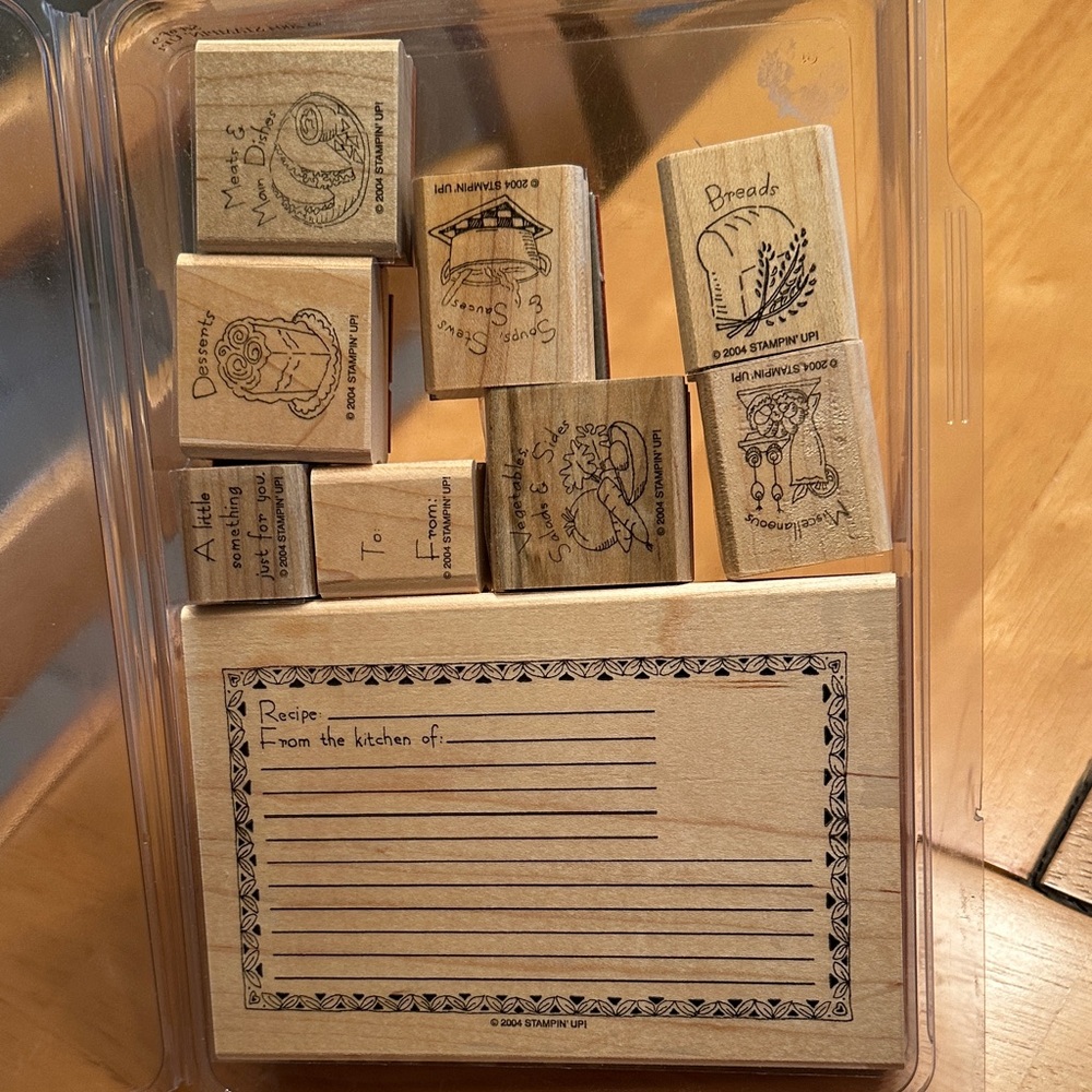 Stampin' Up!  What’s for Dinner set